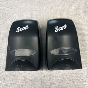 Scott® Kimberly-Clark Professional Manual Soap Dispenser Set Of 2 Black